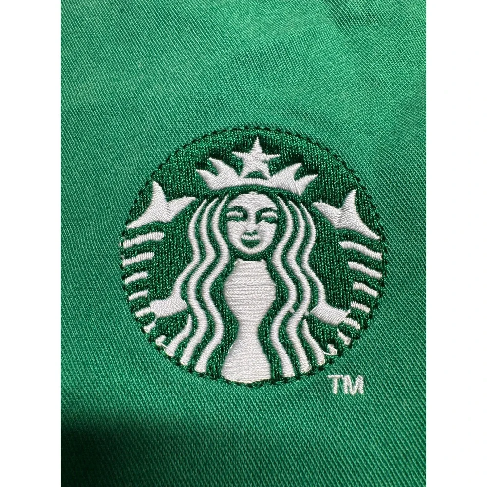 Starbucks Green Barista Apron Coffee Shop Uniform Adjustable 2 Pocket Siren Logo